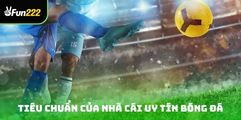 Tiêu chuẩn của nhà cái uy tín bóng đá